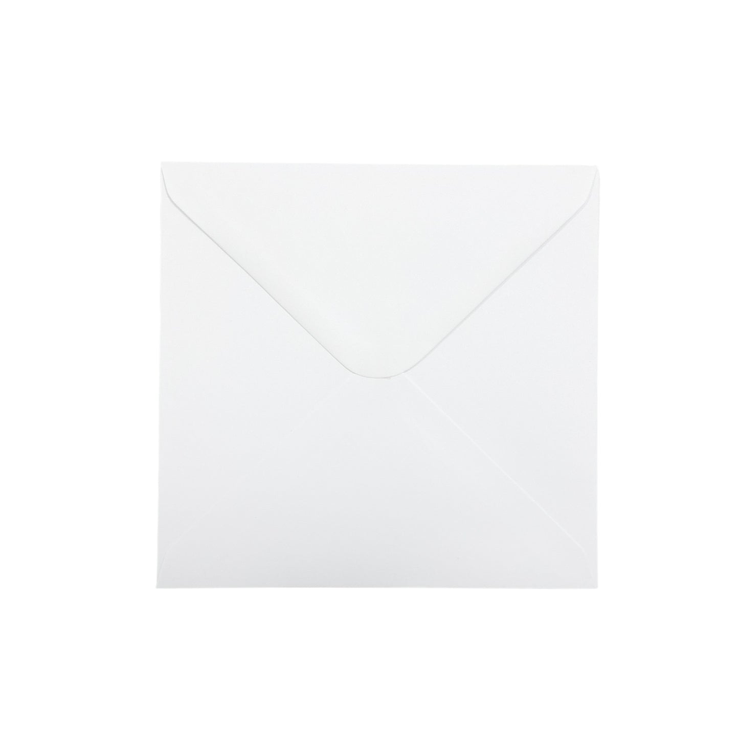 Pack of 50 White 100gsm 164x164mm Gummed Envelopes