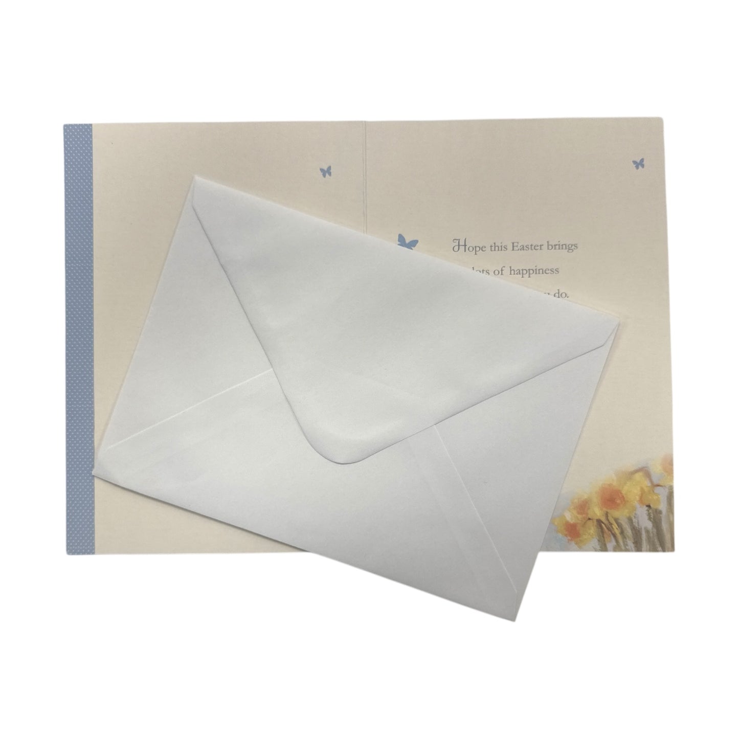 To All Of You Cute Lamb Floral Design Easter Card