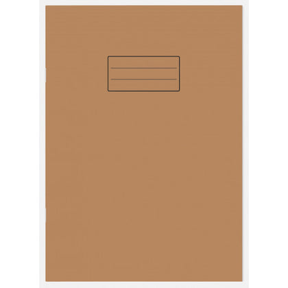 A4 Kraft Card Cover Exercise Notebook