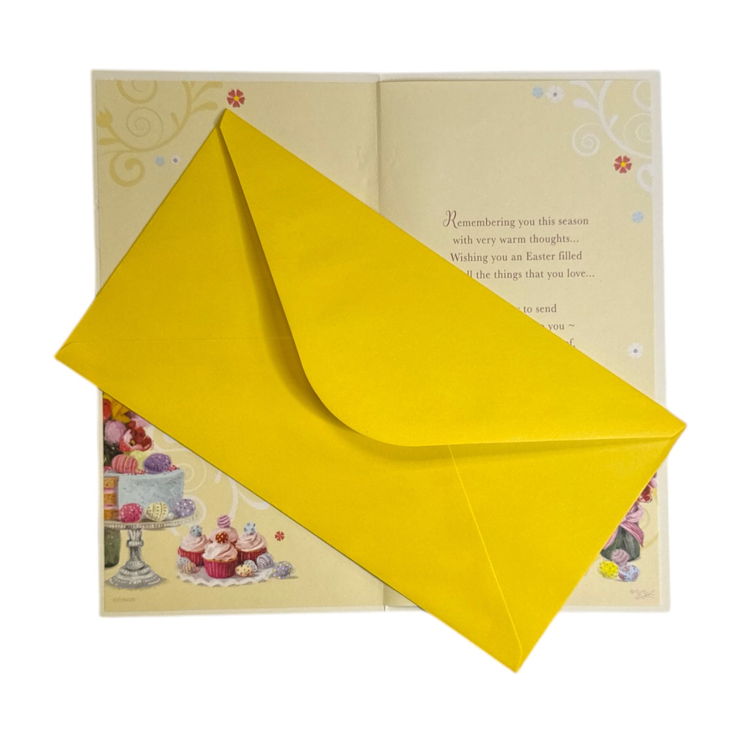 To All Of You Cupcake and Eggs Design Easter Card