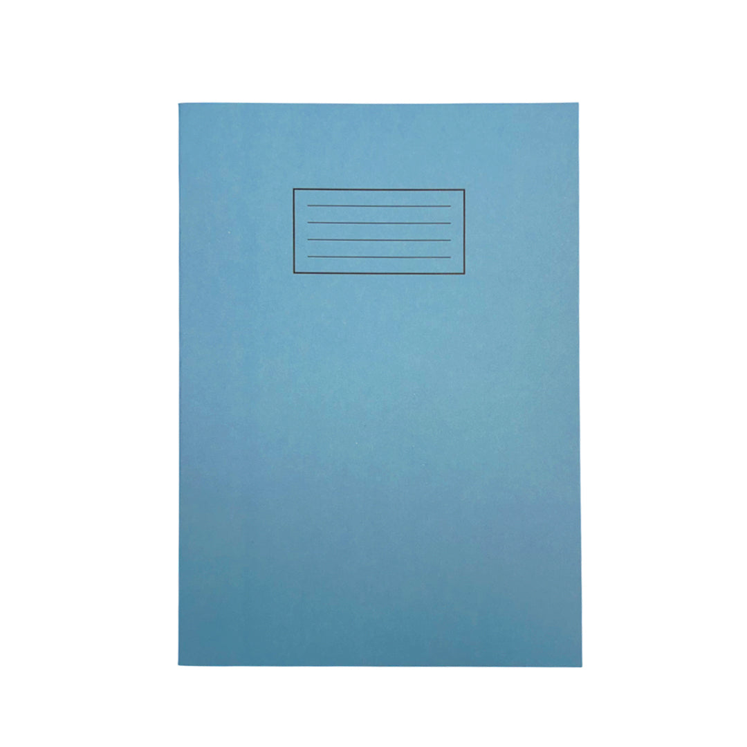 Janrax A4 Blue 80 Pages Feint and Ruled Exercise Book