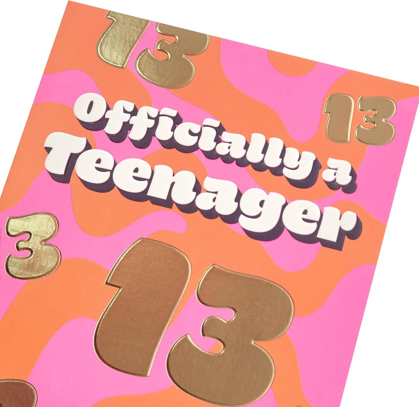 Officially a Teenager Design 13th Birthday Card