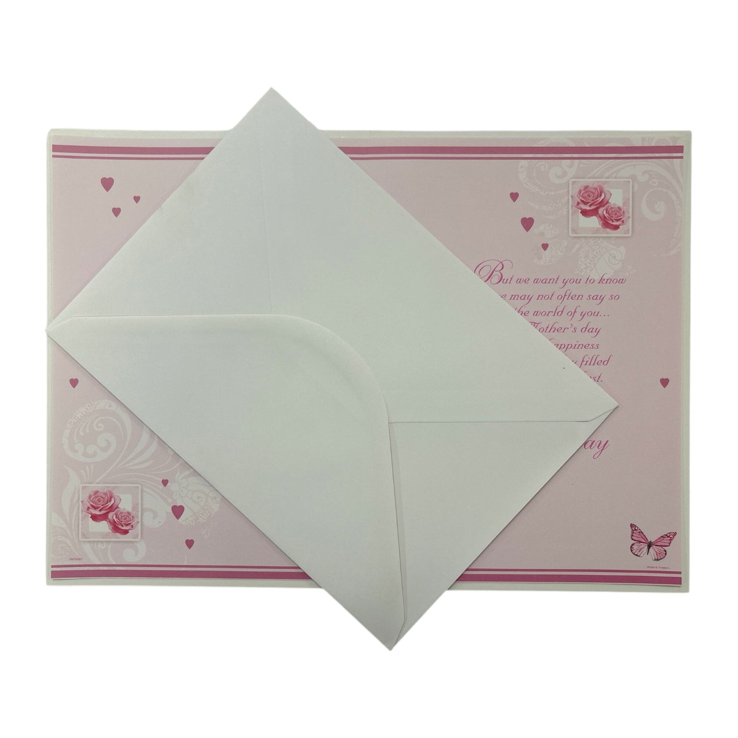 From Both of US Beautiful Bouquet Design Floral Mother's Day Card