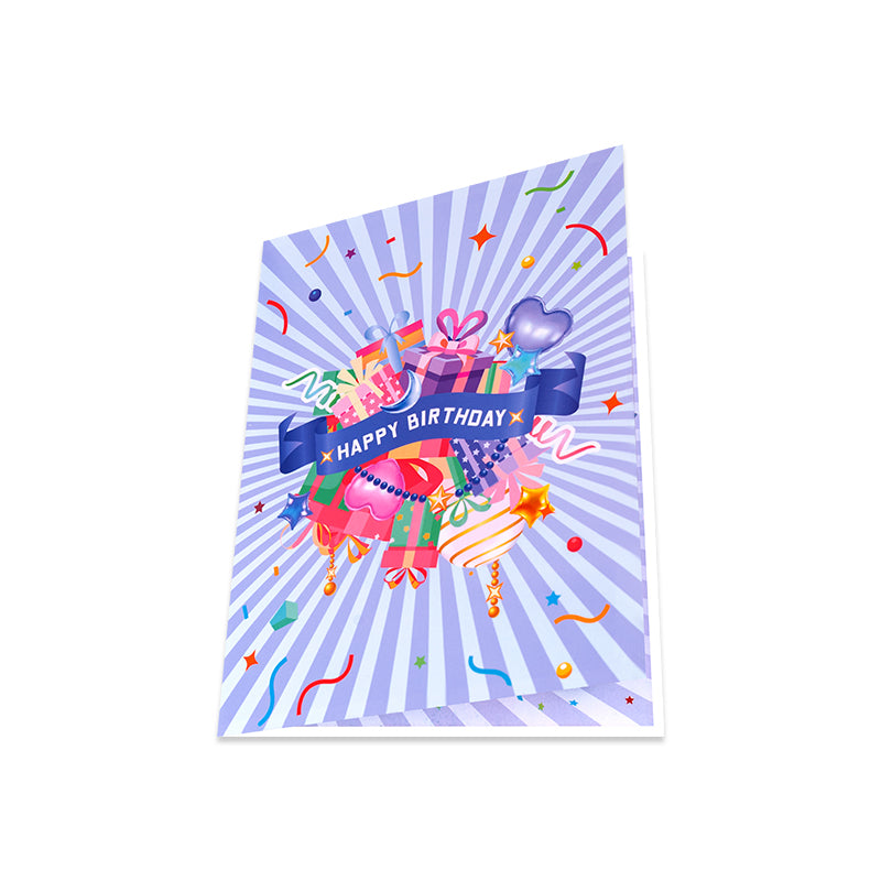Balloons & Bliss 3D Pop Up Birthday Card