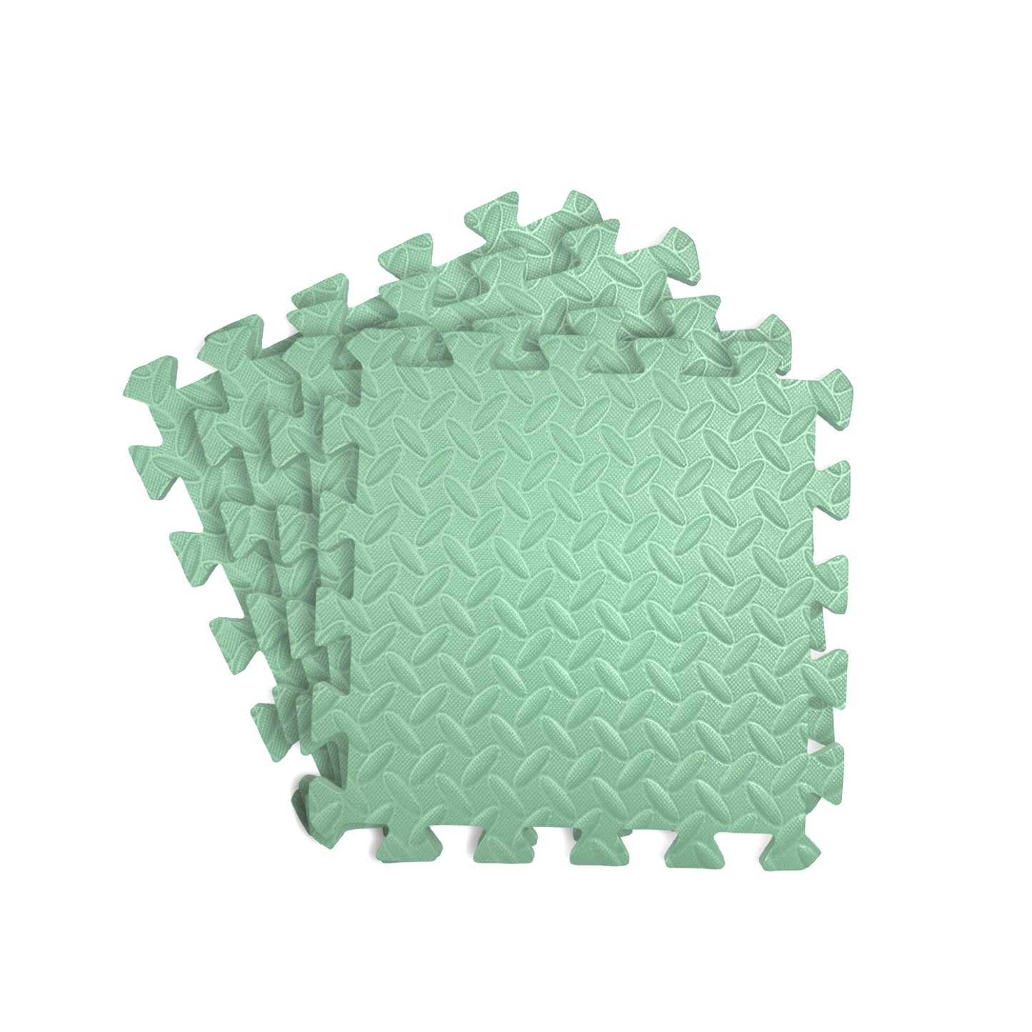 Pack of 20 30x30cm Mint Coloured 1cm Thick EVA Foam Mats