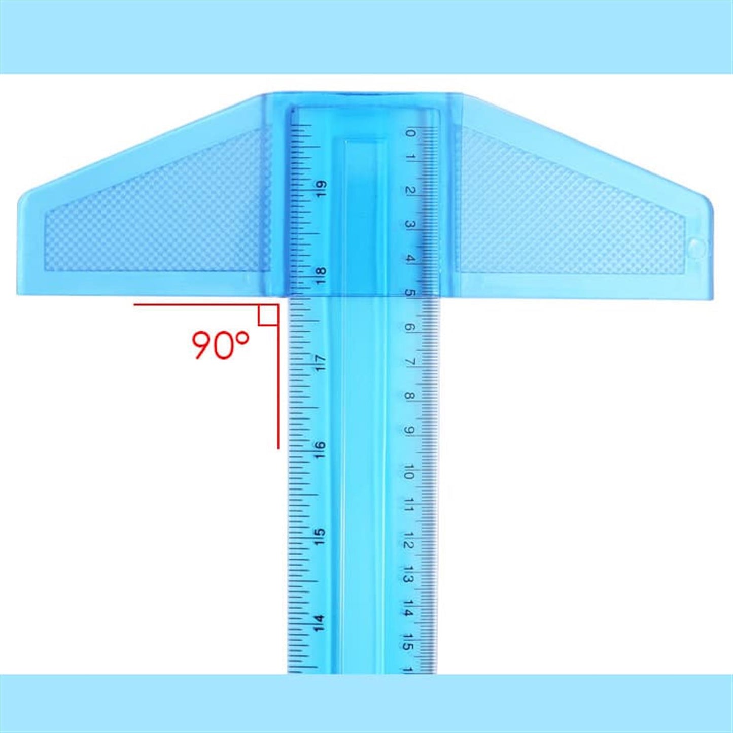 50cm T-Plastic Ruler