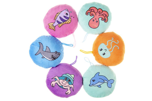 Pack of 48 Plush Sea Animal 10cm