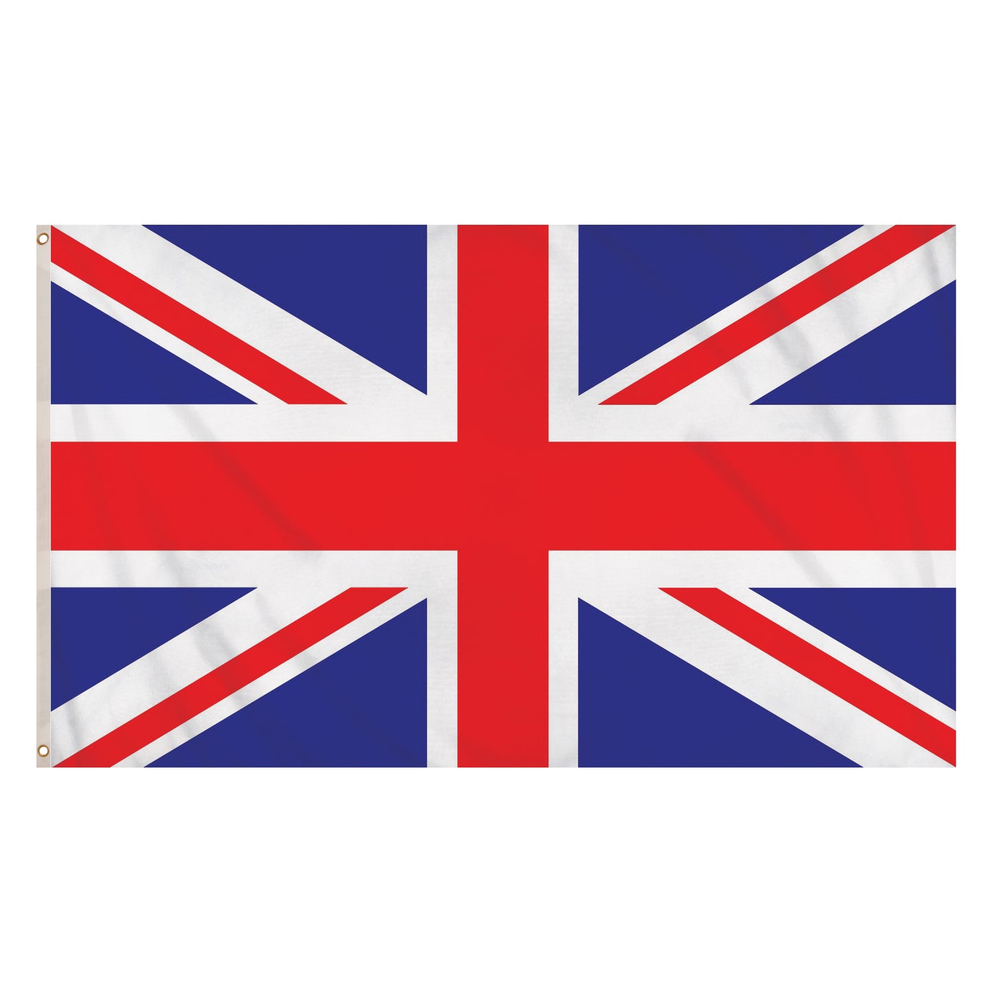 Union Jack Flag Polyester 3 ft. x 5 ft. - England United Kingdom British National Flag Outdoor Events Celebrations Patriotic Displays