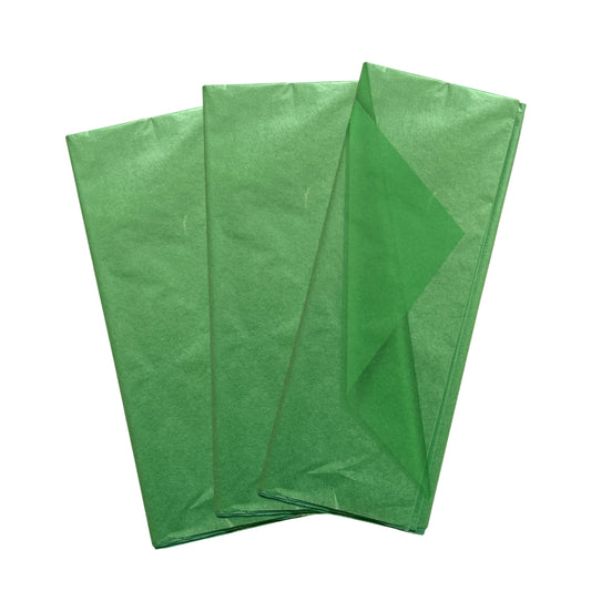 Pack of 10 Light Green Acid Free 50 x 70cm Tissue Paper Sheets