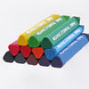 Pack of 12 Assorted Colour Triangle Crayons