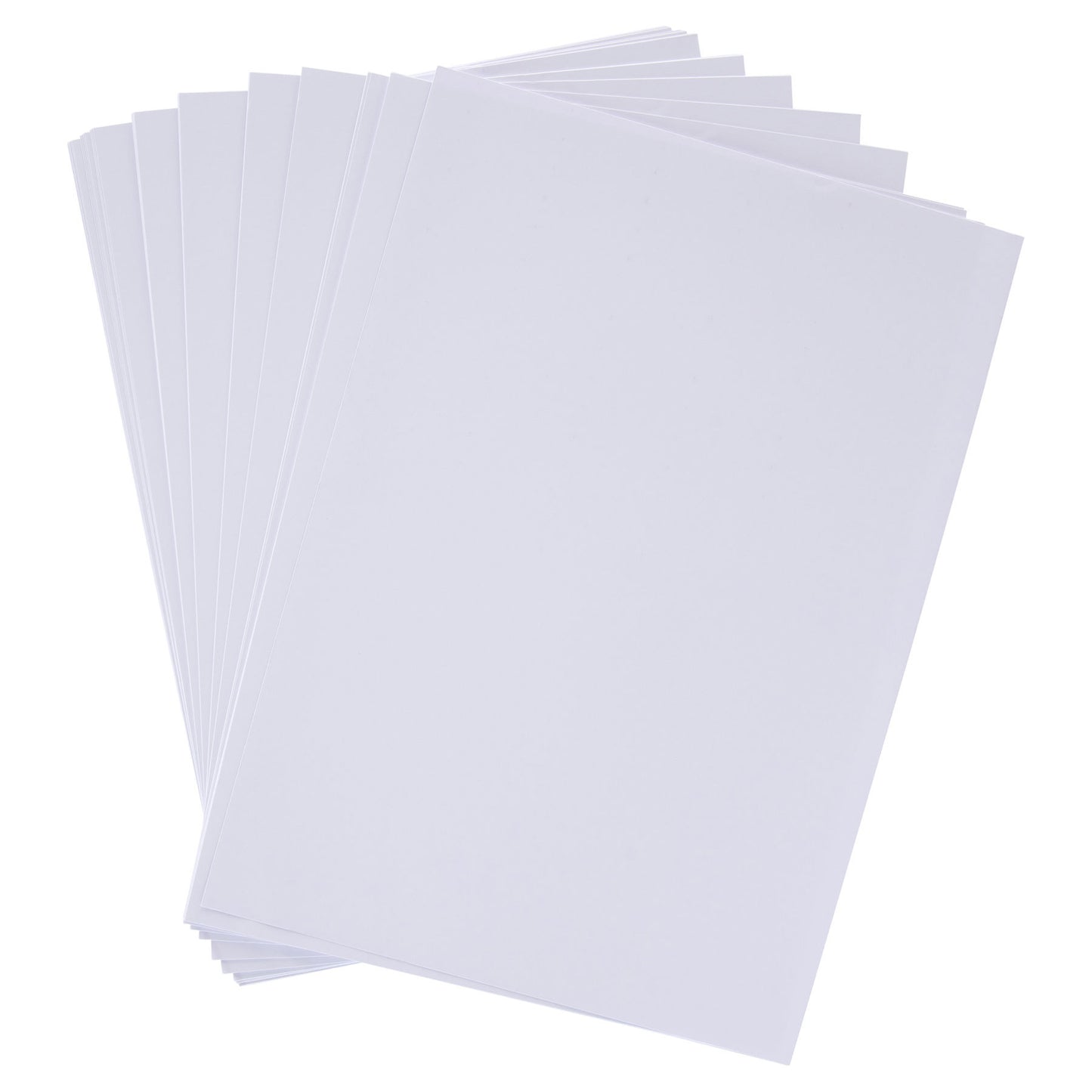 Pack of 50 A3 160gsm White Card Sheets by Premier Activity
