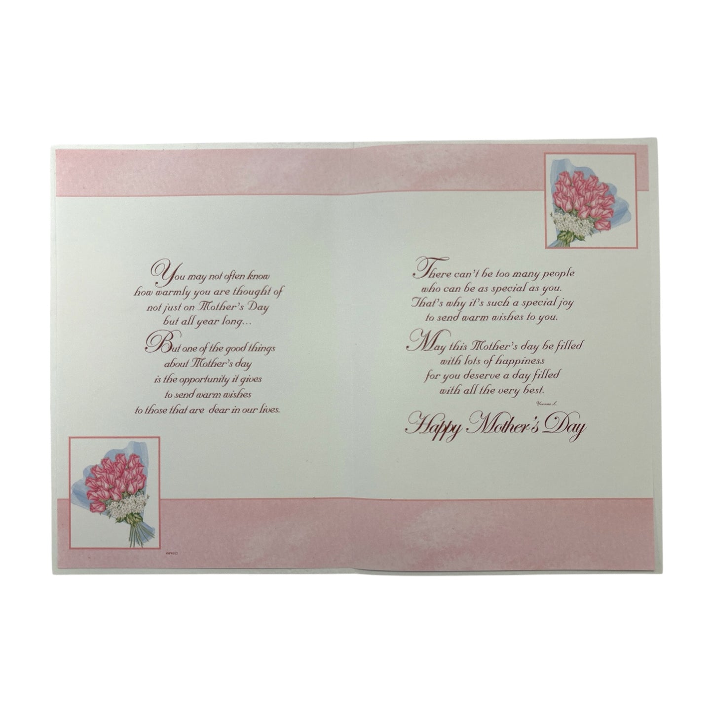 Because You're Special Charming Design Mother's Day Card