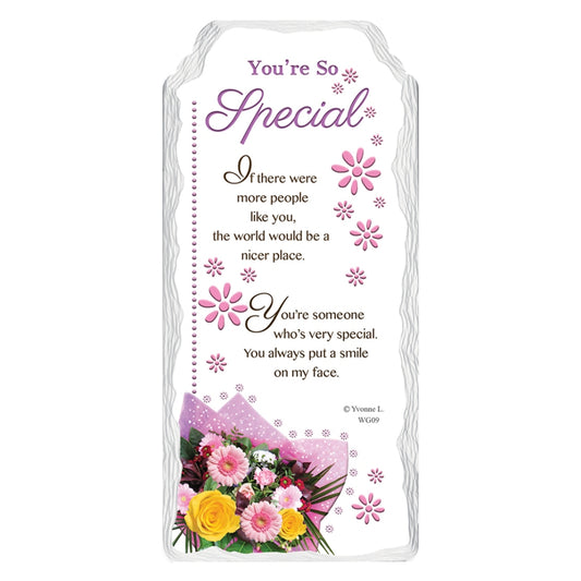 You're So Special Sentimental Handcrafted Ceramic Plaque