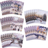 Pack of 30 in 5 Thomas Kinkade Designs Charity Christmas Cards