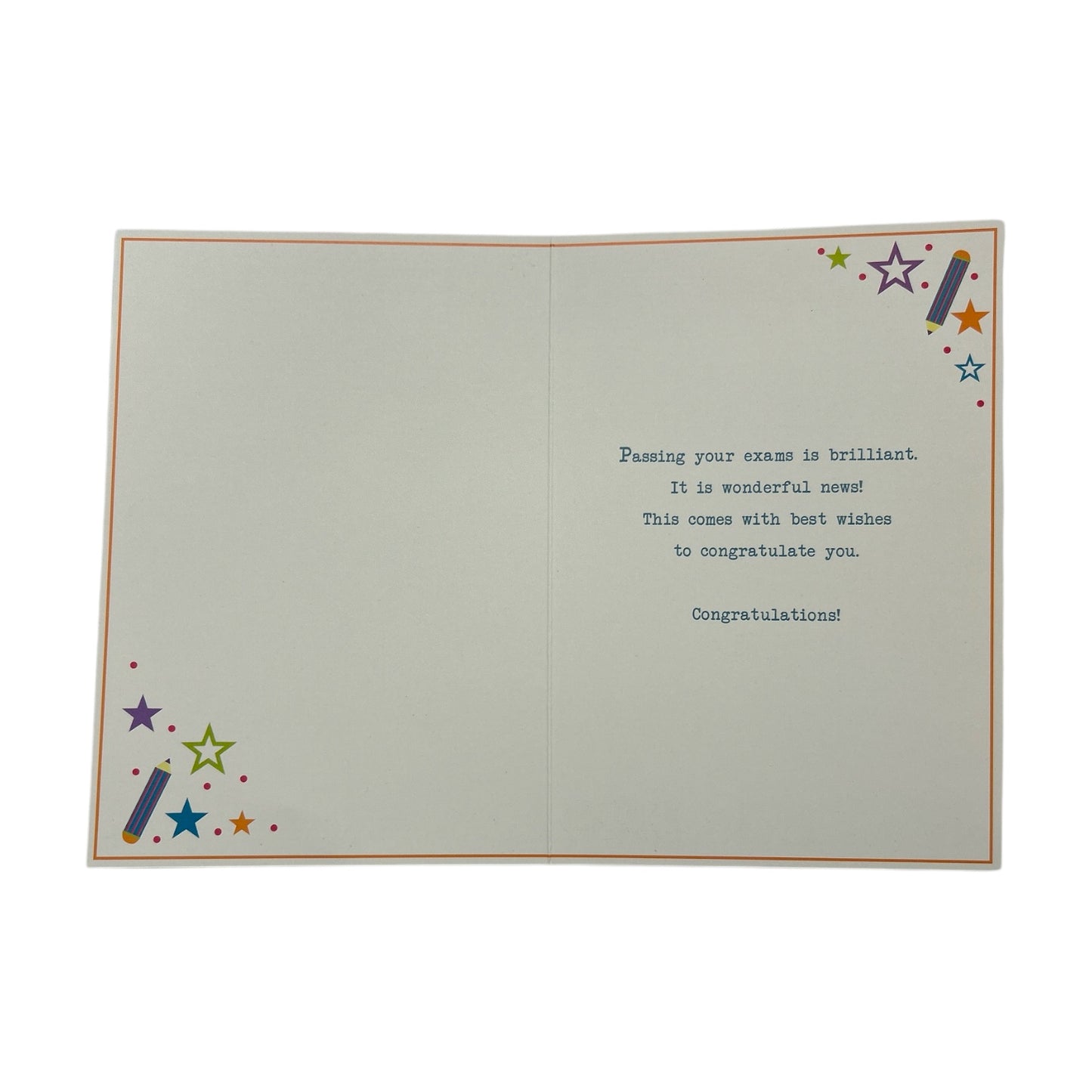 To Daughter You Passed Your Exam Stars Design Congratulations Card