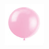 Pack of 6 Powder Pink 36" Latex Balloons
