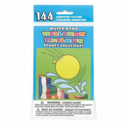 Pack of 144 Water Bomb Balloons