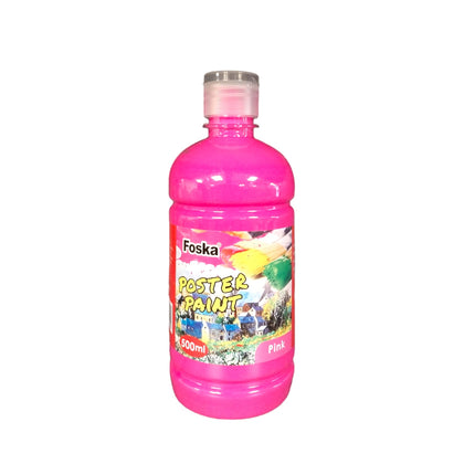500ml Pink Poster Color Paint