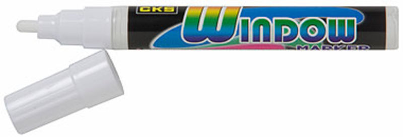 White Window Marker Water Based Pen