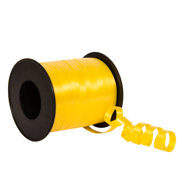 Yellow Curly Ribbon Yellow Curling Ribbon 100 yds – Choice Wholesale