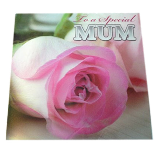 3D Holographic - To A Special Mum - Mother's Day Greetings Card 