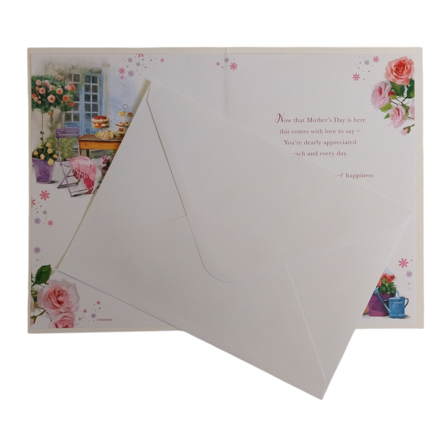To A Special Mum Garden Scene Design Mother's Day Card