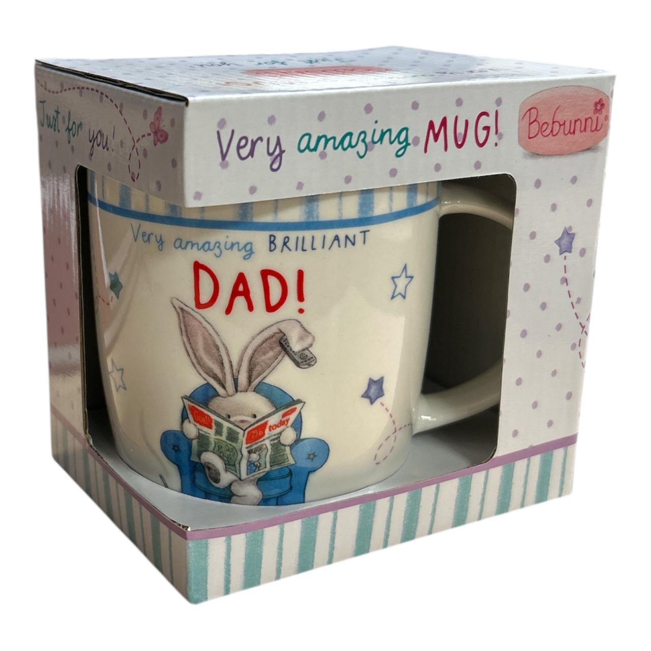 Bebunni Your Amazing DAD Mug - Christmas Birthday All Occasion New Gift