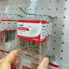 Pack of 100 Nickel Paper Clips 33mm