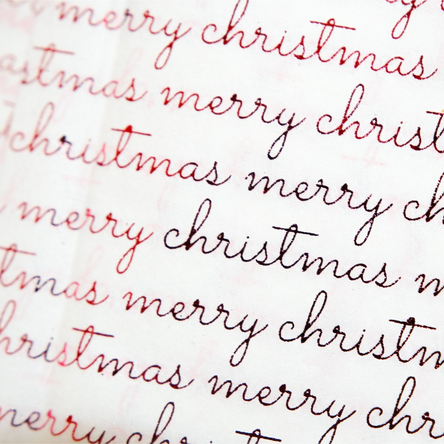 Pack of 10 Merry Christmas Luxury Red Metallic Plastic-Free 18gsm Tissue Paper Sheets 50x70cm - Patterned Tissue Paper for Xmas, New Year, Party, Wedding, Birthday Packing Present Gift Box DIY Art Crafts