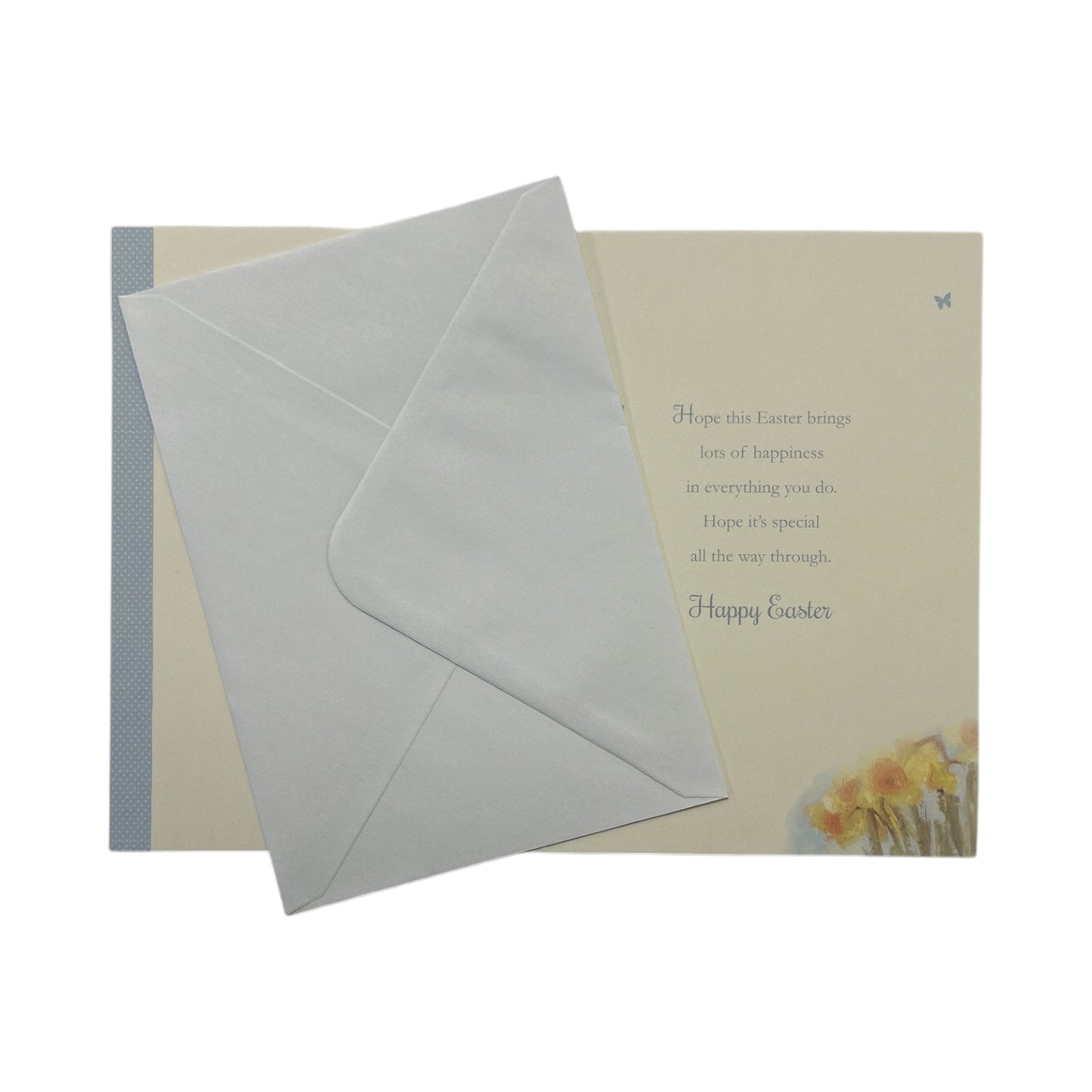 For You Goddaughter Cute Lamb Floral Design Easter Card