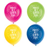 Pack of 8 Llama Birthday 12" Latex Balloons