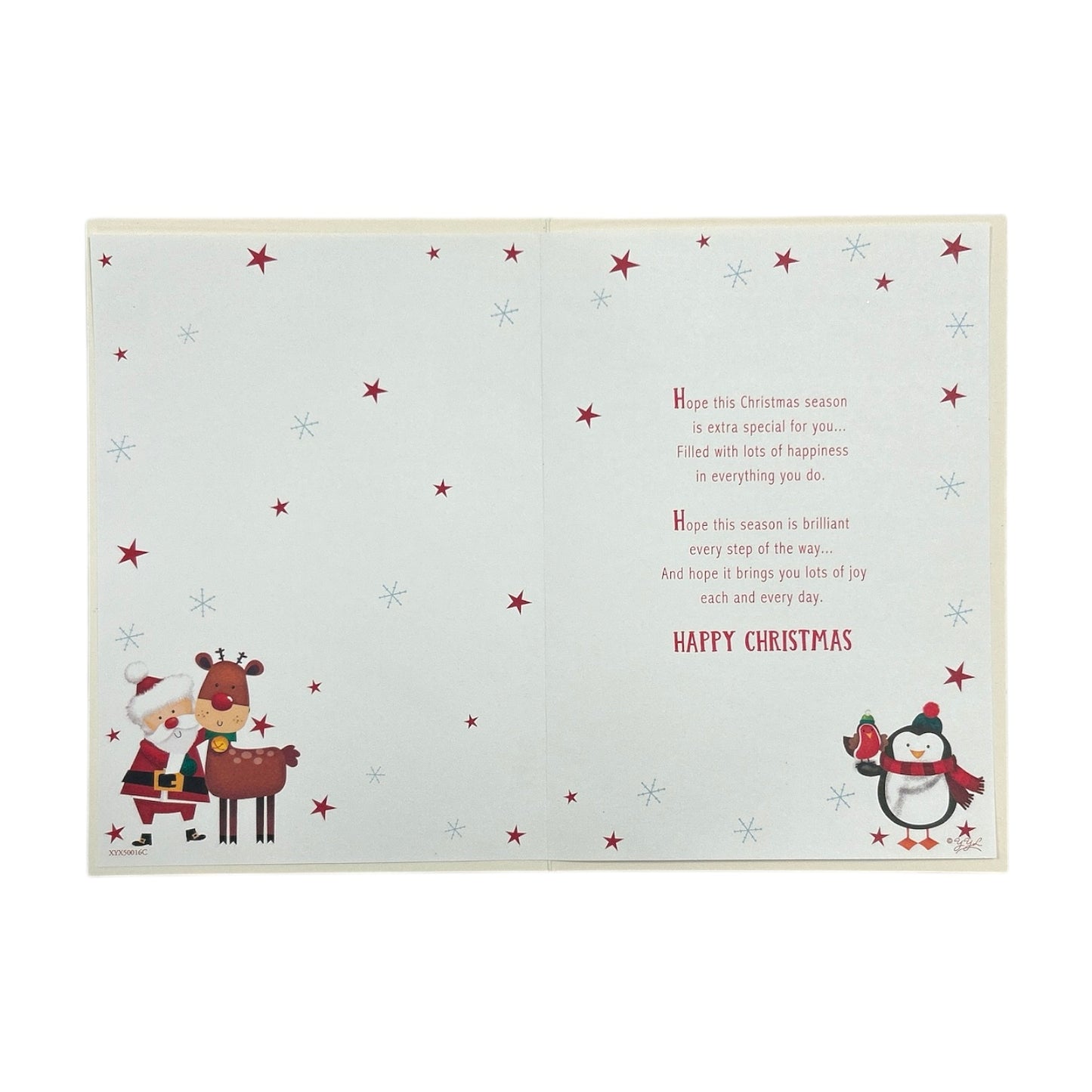 For Son In Law Festive Lettering & Icons Christmas Card
