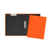 Orange A4 Clipboard Document Clamp File Folder