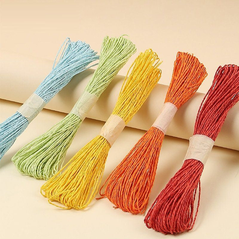 Single 10m Strand Paper Rope Reel