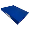 Pack of 10 A4 Blue Paper Over Board Ring Binders by Janrax