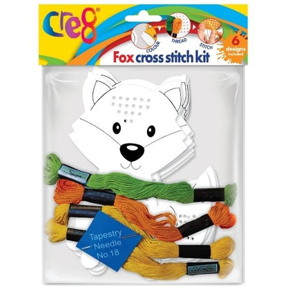 Single Fox OR Owl Cross Stitch Kit