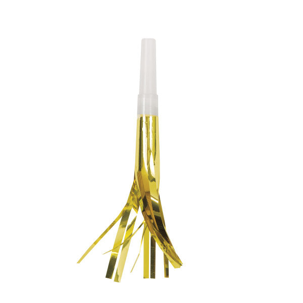 Pack of 8 Assorted Fringed Squawker Blowouts