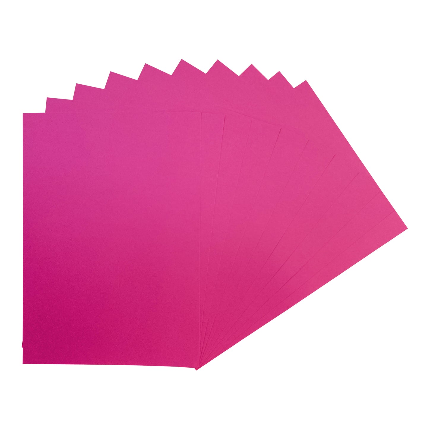 Pack of 50 A4 Fuchsia Pink Coloured Card 160gsm Sheets
