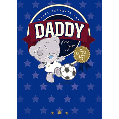 Daddy From Your Little Boy Adorable Me To You Bear Father's Day Card