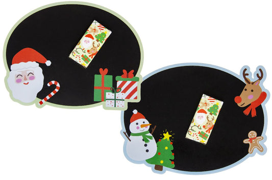 Single Christmas Chalkboard with Chalk