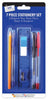 7 Piece Stationery Set Pen Pencil Ruler Eraser Sharpener