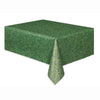 Green Grass Rectangular Plastic Table Cover, 54"x108"
