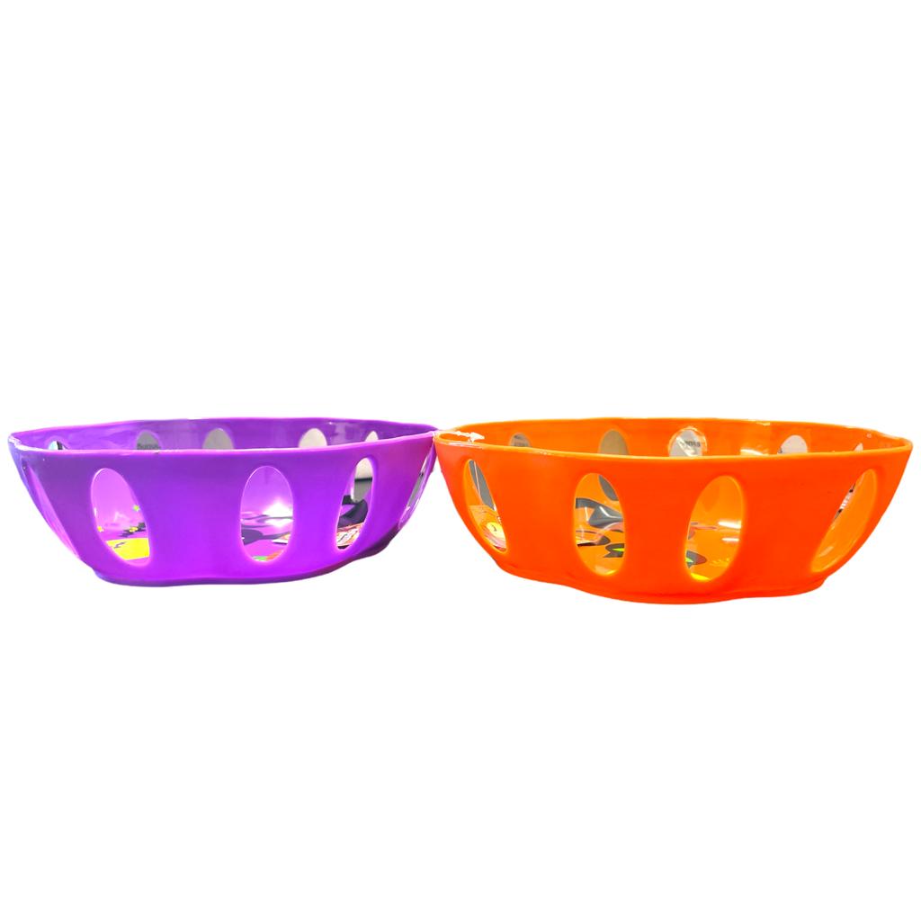 Single 8.5" Halloween Plastic Party Dish With Decal