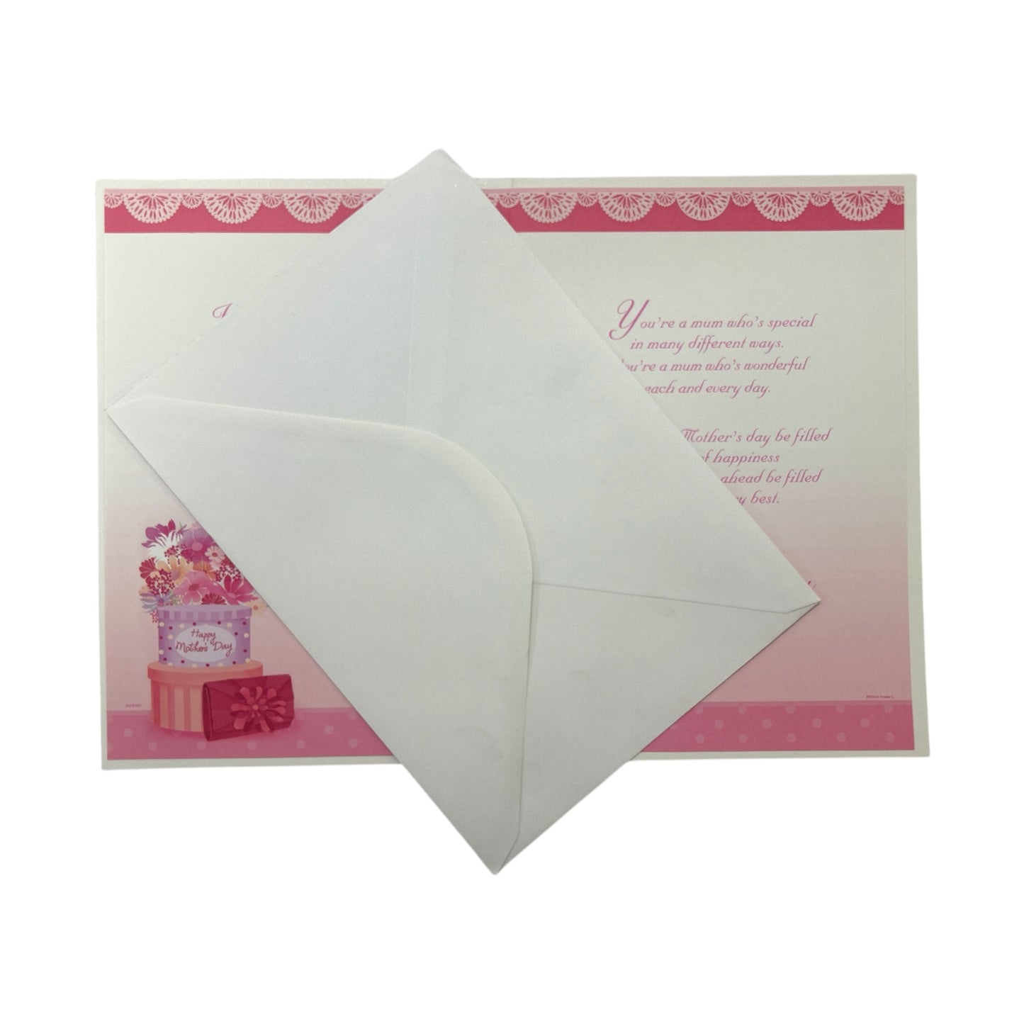 For a Special Mum Bouquet of Pastel Flowers Design Mother's Day Card