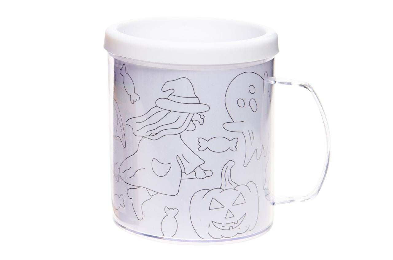 Halloween Theme Color Your Own Mug
