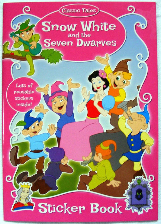 Fairy Tale Sticker Book - Snow White