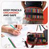 Round Roll Up Pencil Case