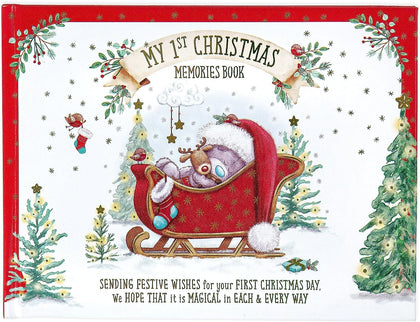 Me to You Tiny Tatty Teddy Baby's First Christmas Memory Book