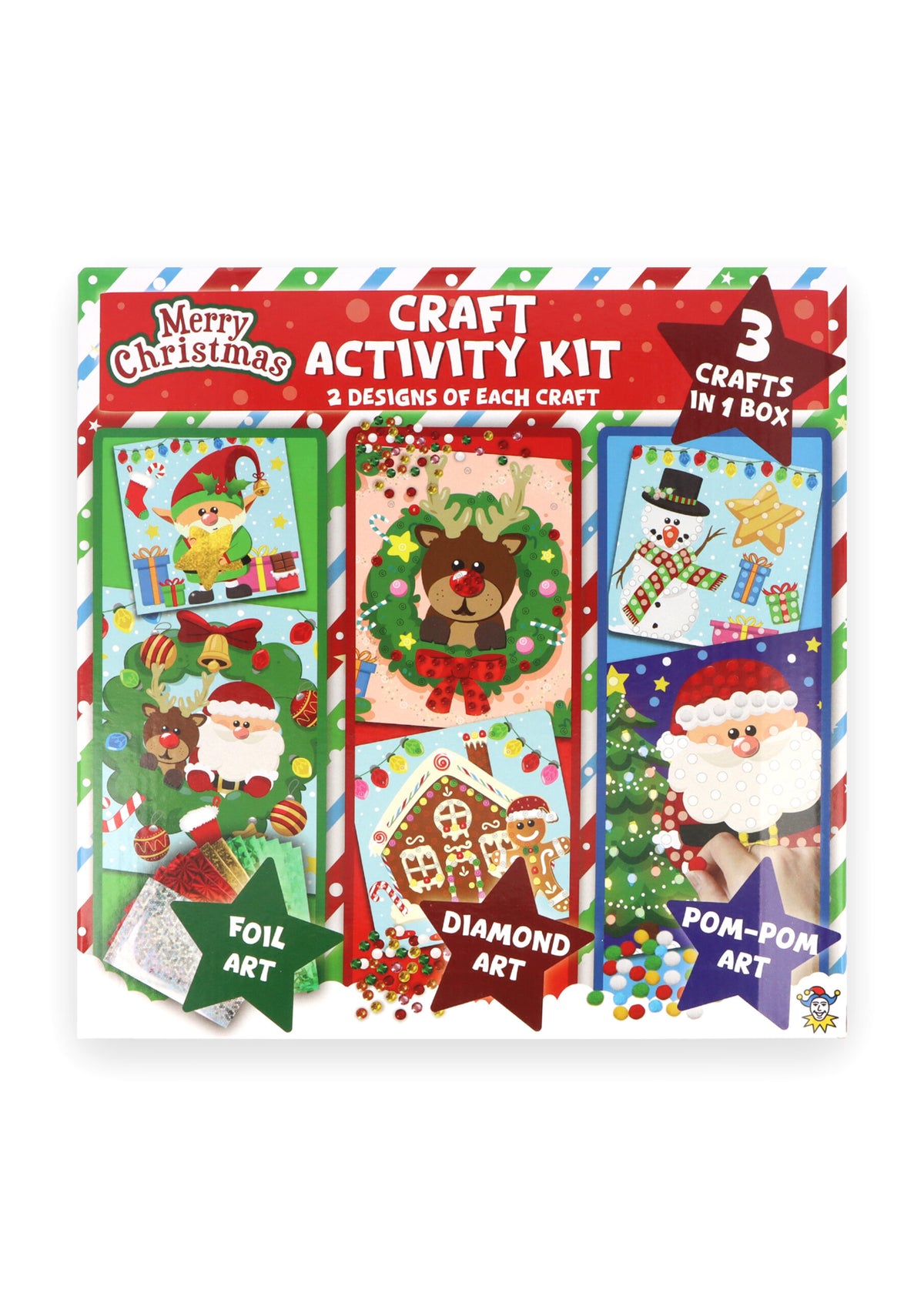 Christmas 3-in-1 Crafts Activity Kit