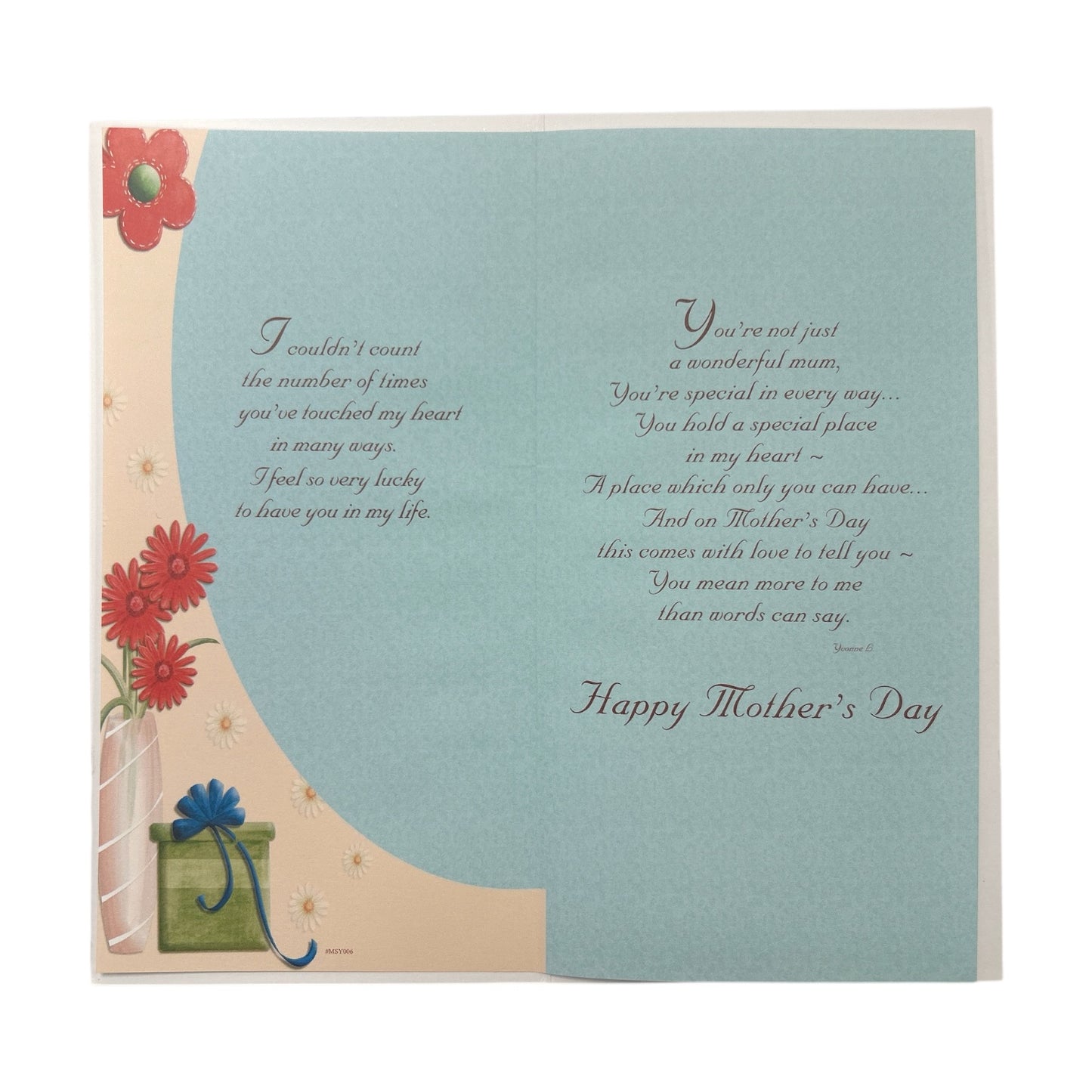 From Your Daughter Vintage-Style Mother's Day Card